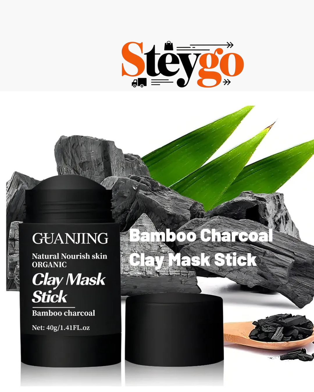 Máscara facial de limpieza carbón en barra acné tipo de piel Mixta o grasa