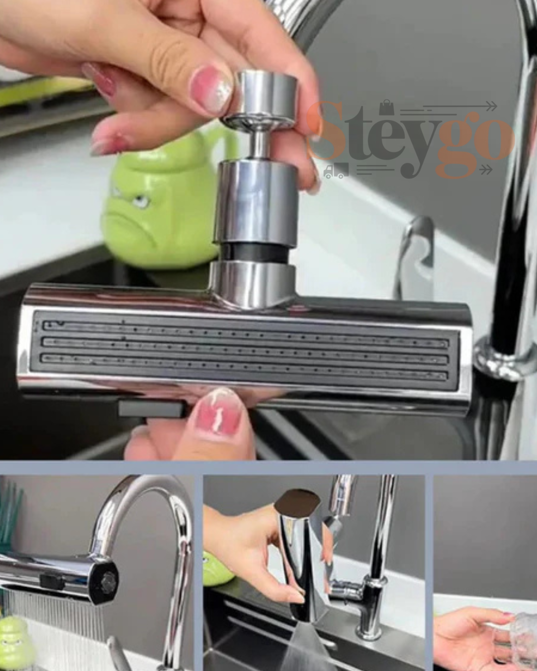 Adaptador multifuncional para grifo de fregadero