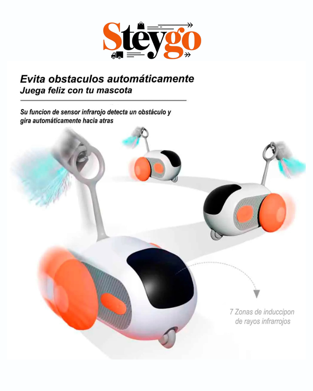 CAT-E JUGUETE ELECTRONICO PARA GATOS